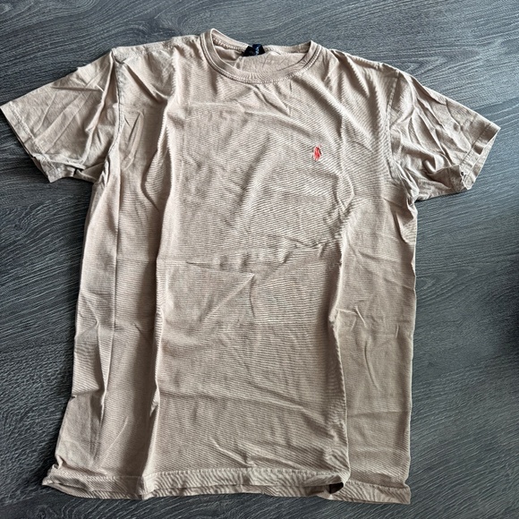 Polo Ralph Lauren Men’s Classic Tee – Beige/Tan – Size S - Picture 1 of 5